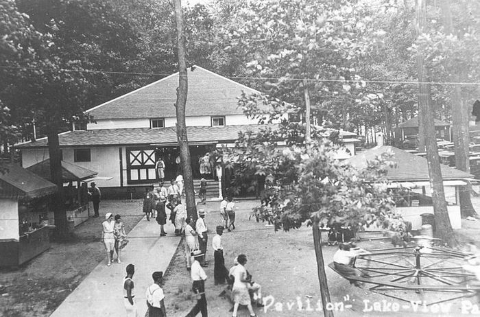 Lakeview Dance Pavilion from dan cherry Devils Lake Amusement Park, Manitou Beach